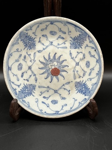Chinesische blaue und