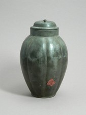 Teedose aus Zinn Pewter Tea