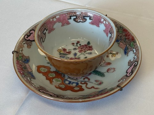 China famille rose koppchen - china,