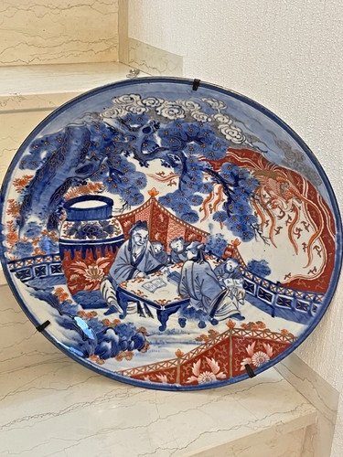 Imari porzellan charger 48cm - imari-porzellan-charger,