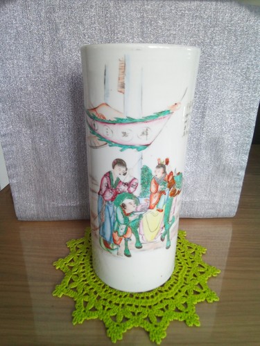 Antik china vase handbemalt - antik,