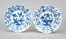 2 herrliche Blau-weiße