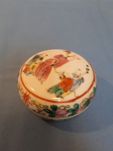 Dose puderdose porzellan china - dose,