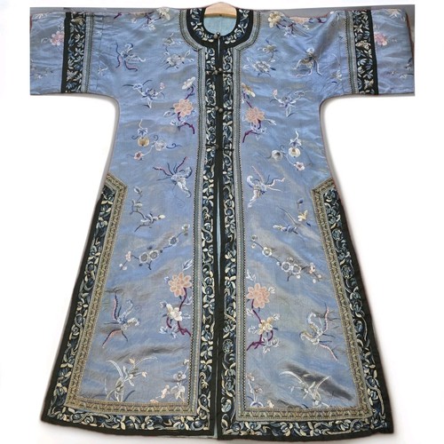 Chinesischer seidenmantel qing - chinesischer,