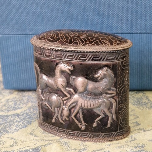 Antike chinesische opium - chinesische, box