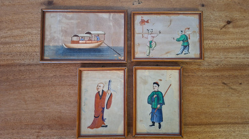 Antikes 4er set china export - antikes,