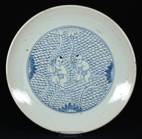 Antiker china porzellan teller - porzellan,