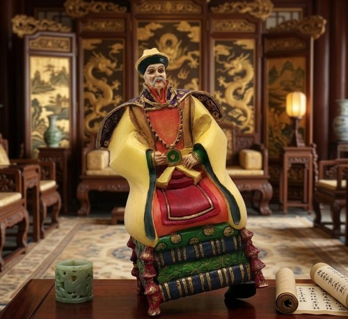 Chinesischer kaiser auf - kaiser,