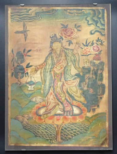 Alte thangka tangka hinter - thangka/,