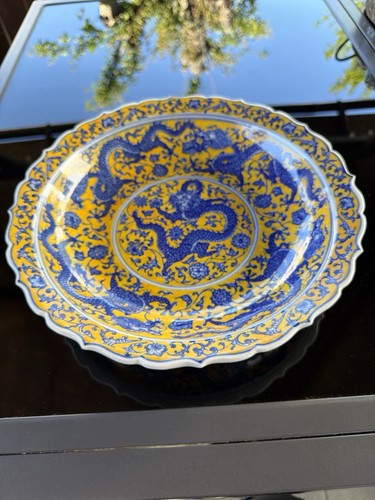 Antiker chinesischer teller - chinesischer,