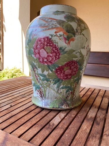 Chinesische antike bodenvase - chinesische,