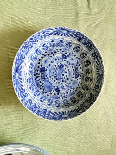 Kleiner teller china blau - kleiner,