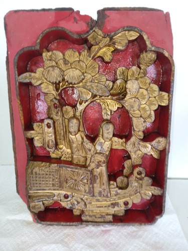 Antik holzarbeit schnitzerei - holzarbeit,
