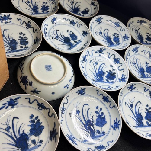 Antike chinesische qing blau - antike,