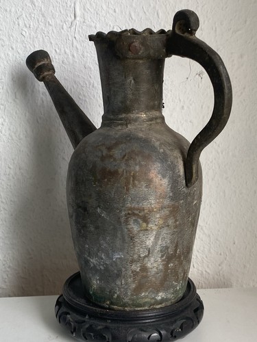 Chinesisch messing vase - 27, cm