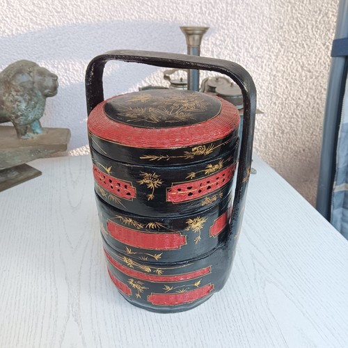 Chinesischer hochzeitskorb - chinesischer,