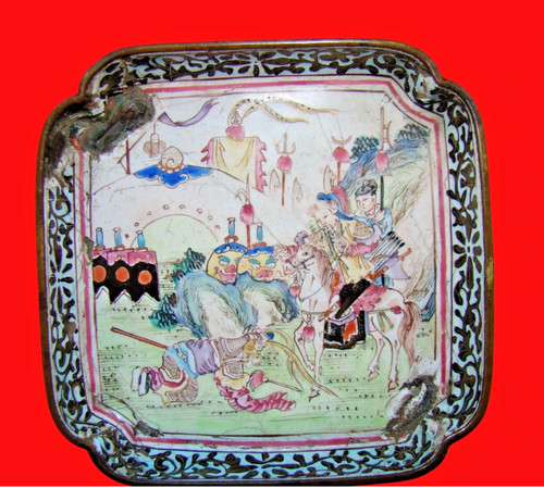 Chinesische emaille schale - chinesische,