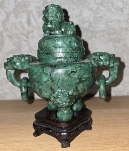 Chinesischer malachit censer - chinesischer,