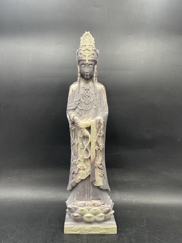Große specksteinfigur buddha - specksteinfigur,