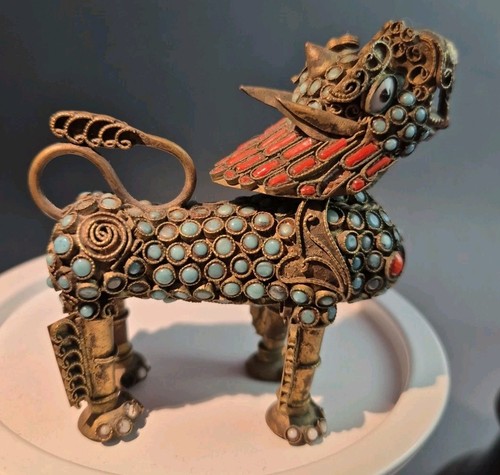 Antik foo hund - fu,