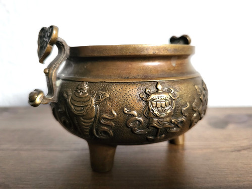China bronze räuchergefäß - bronze,