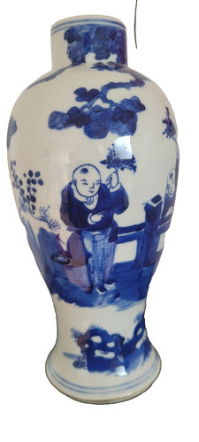 Blau weiß asiatische - blau-weiß,